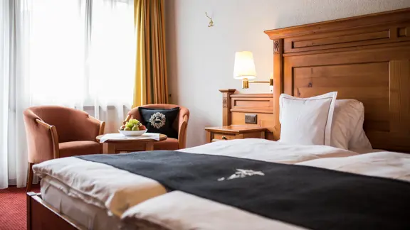 Hotel National Zermatt Standard Double Bedroom