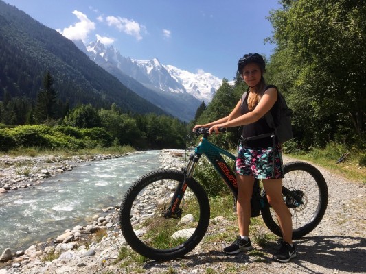 Mountain biking in Chamonix