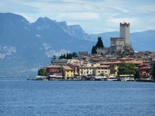 View Malcesine Lake Garda Veneto Italy