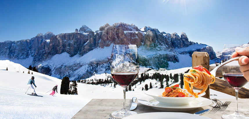 Reasons to ski in Italy - the food