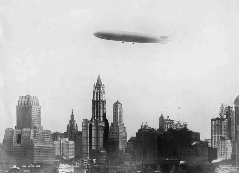 Graf Zeppelin over New York City