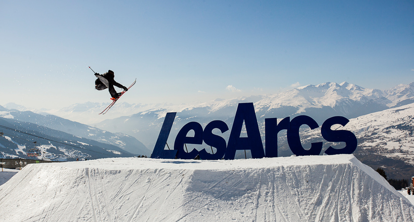 Skiing in Les Arcs Ski Resort