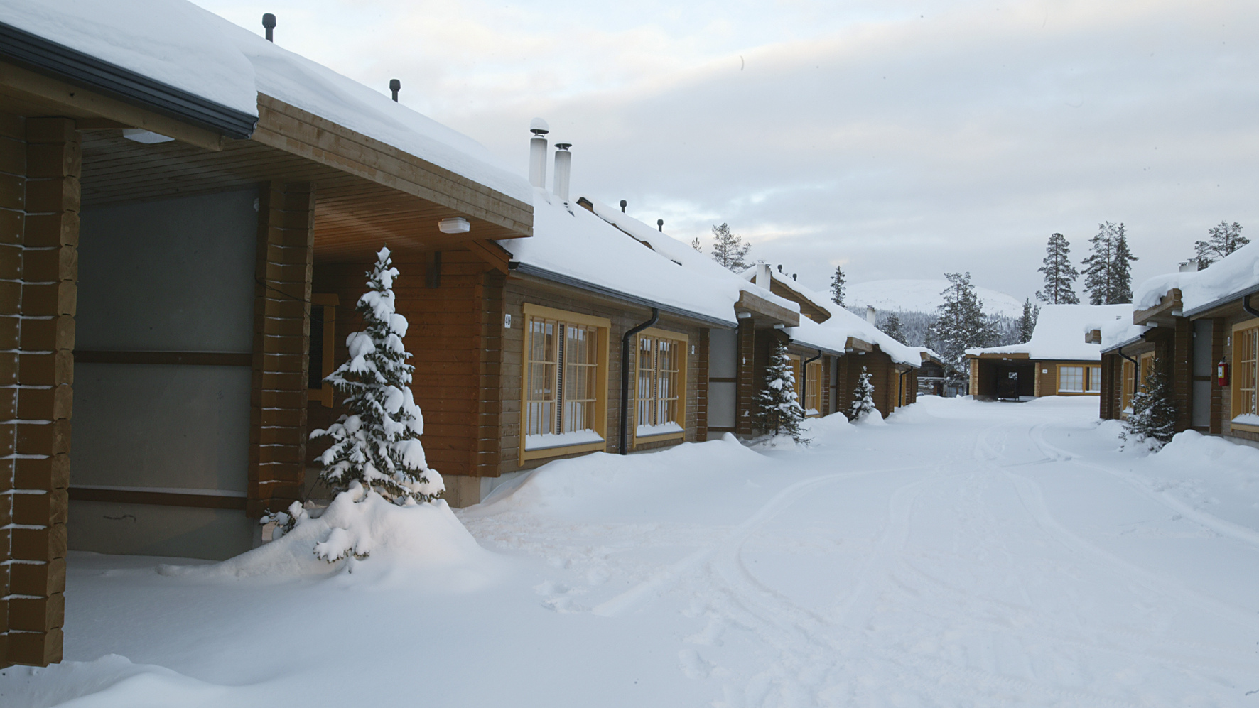Villa Armas Cabins Yllas Terrace Exterior