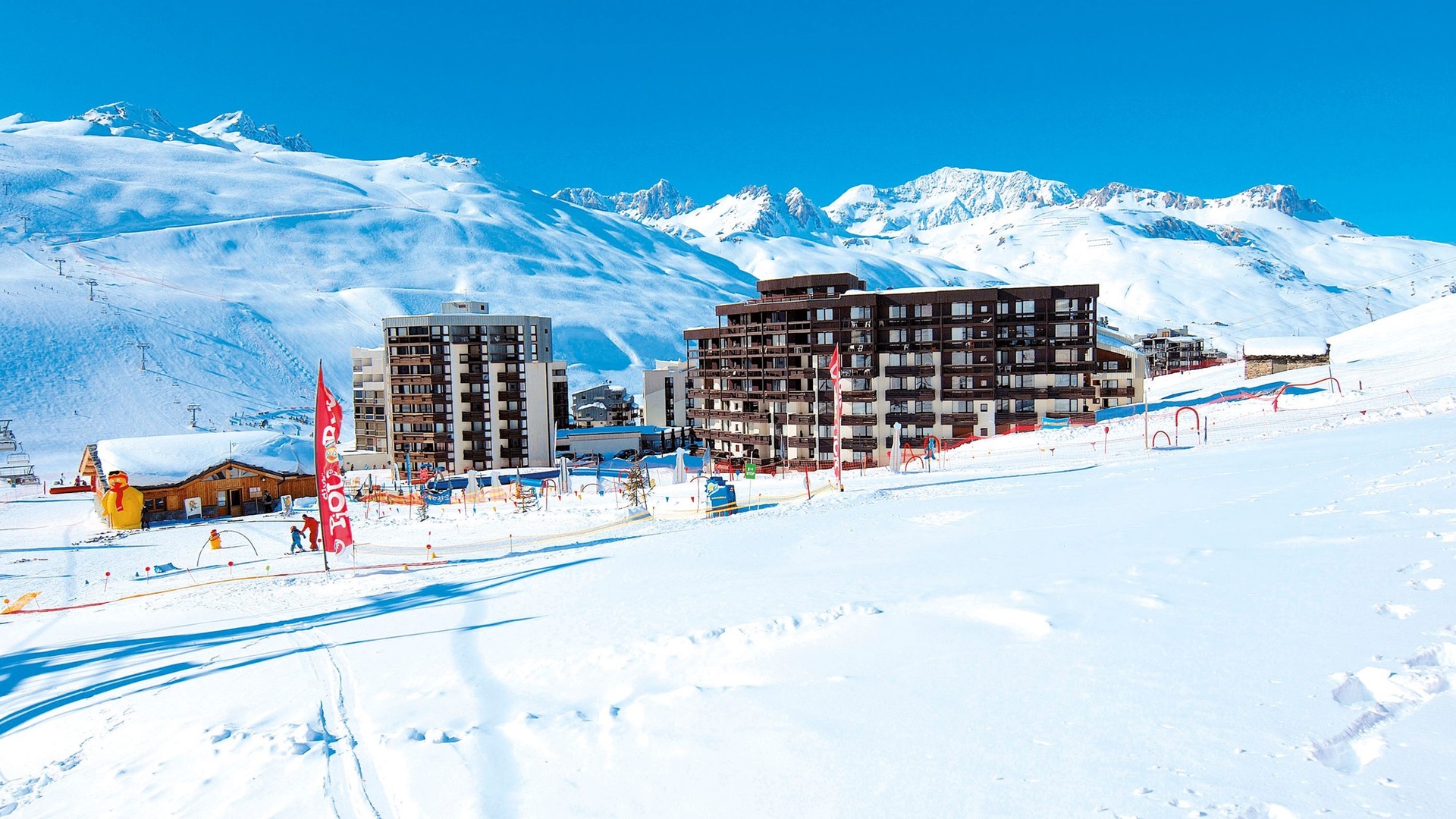 Hameau De Borsat Apartments Tignes Exterior Slope View