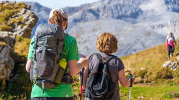 Selva Val Gardena Dolomites Family Walking