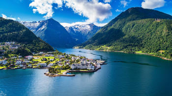 Balestrand Norway Aurlandsfjord