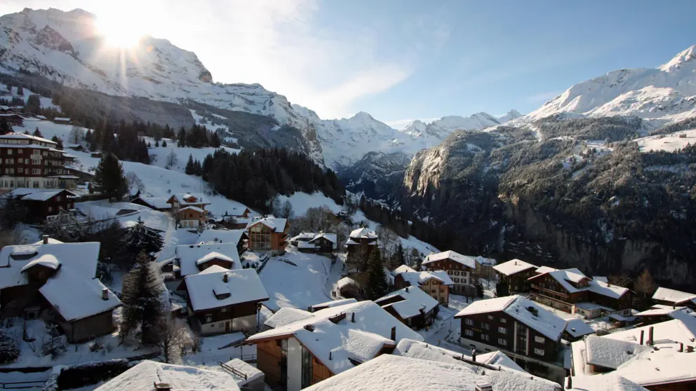 Hotel Caprice Wengen South Facing View [7]