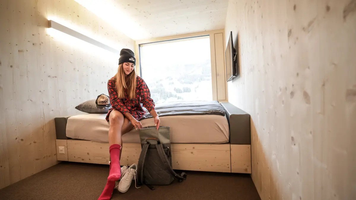 Revier Mountain Lodge Saas Fee Example Room