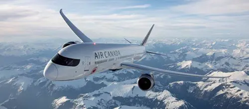 Air Canada Plane 800X350