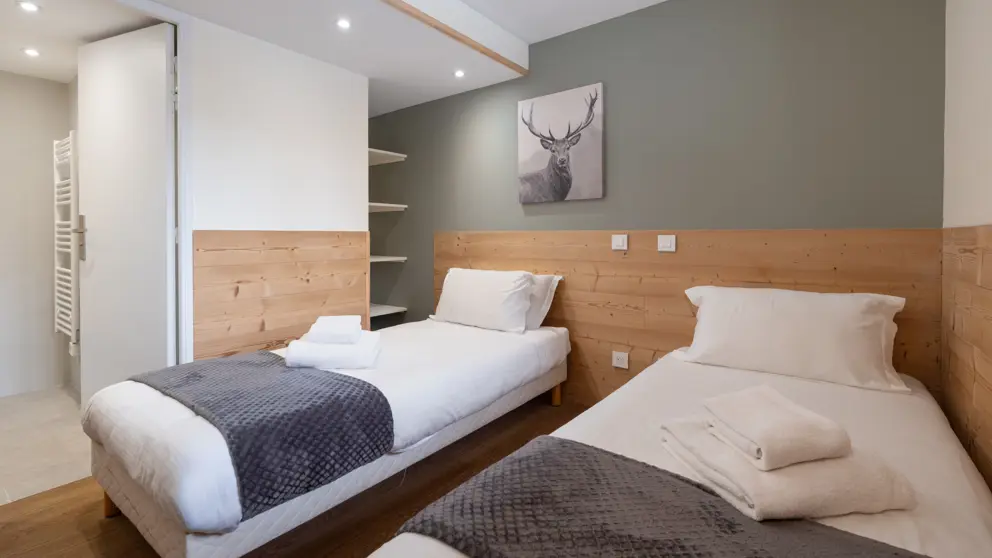 Chalet La Bergerie Bedroom Four [6]
