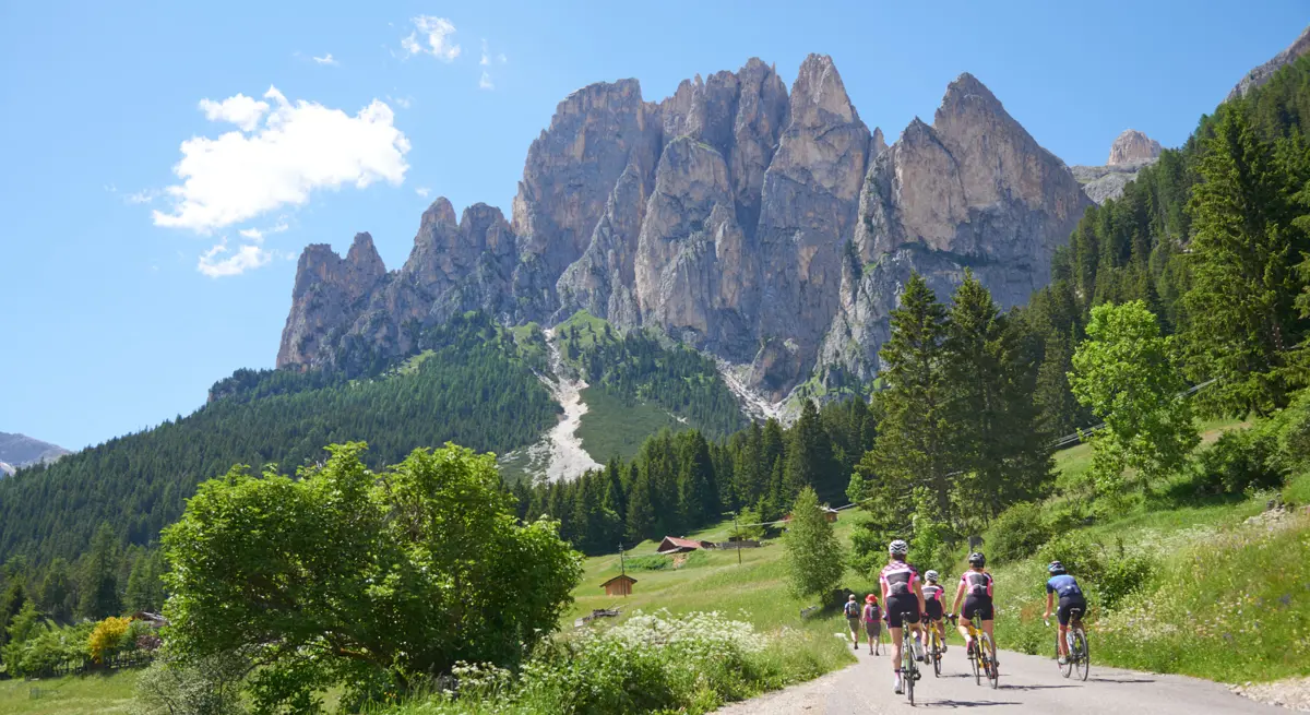 Cycling in Canazei, Dolomites Summer Holidays, Italy