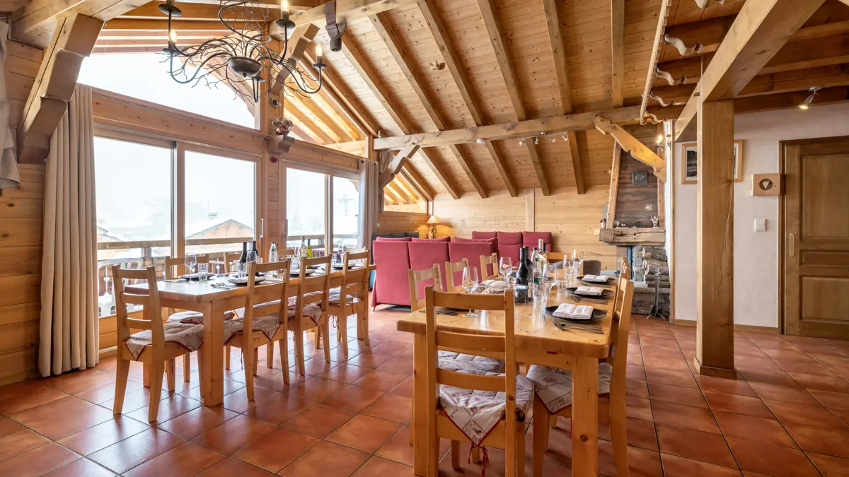 Chalet Marie Avoriaz Dining Area 4