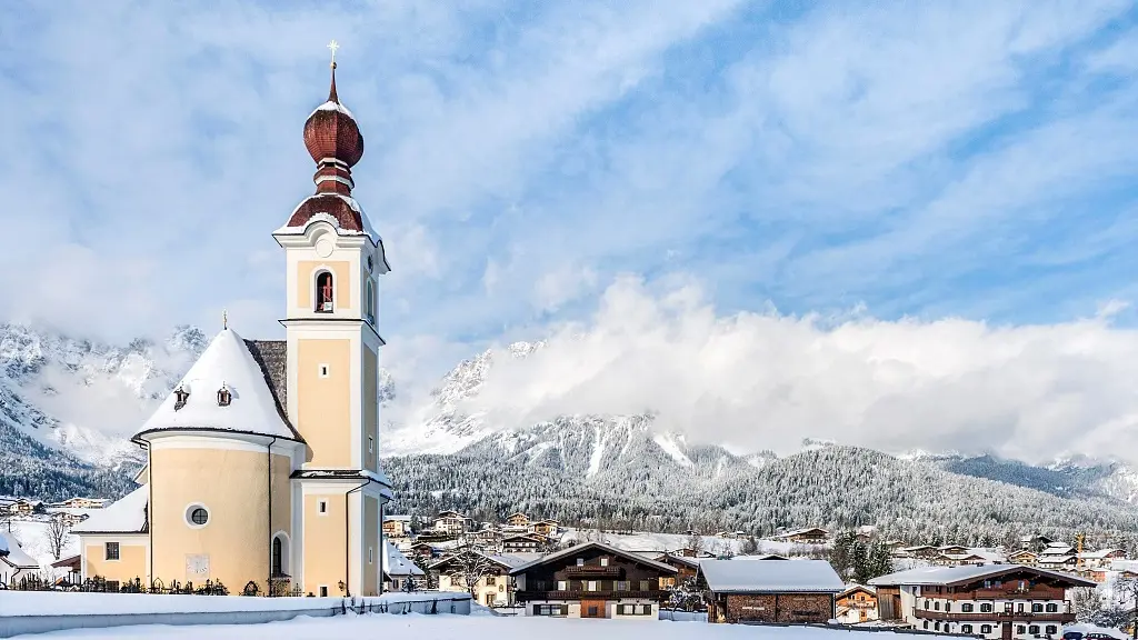 Ski Welt Wilder Kaiser Brixental Area Church Winter Ellmau Going C Daniel Reiter Peter Von Felbert