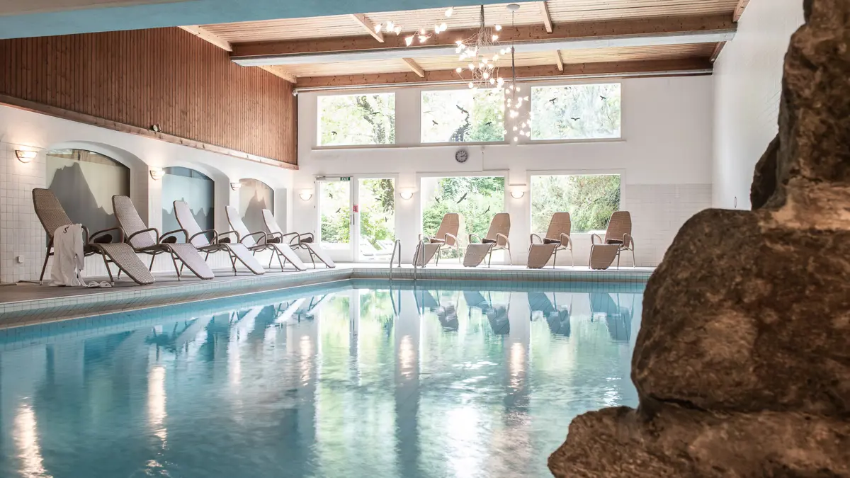 Hotel Silvretta Park Klosters Pool Area