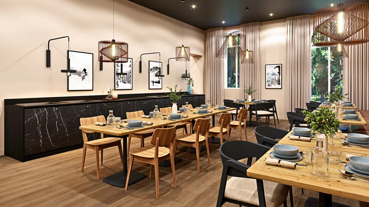 Hotel Garrigae Caserbe Briancon Serre Chevalier Restaurant And Bar 