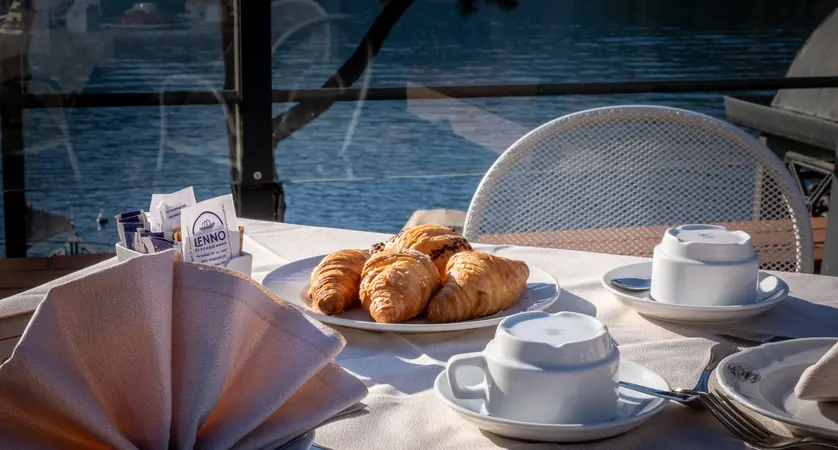 Hotel Lenno, Lake Como, Breakfast