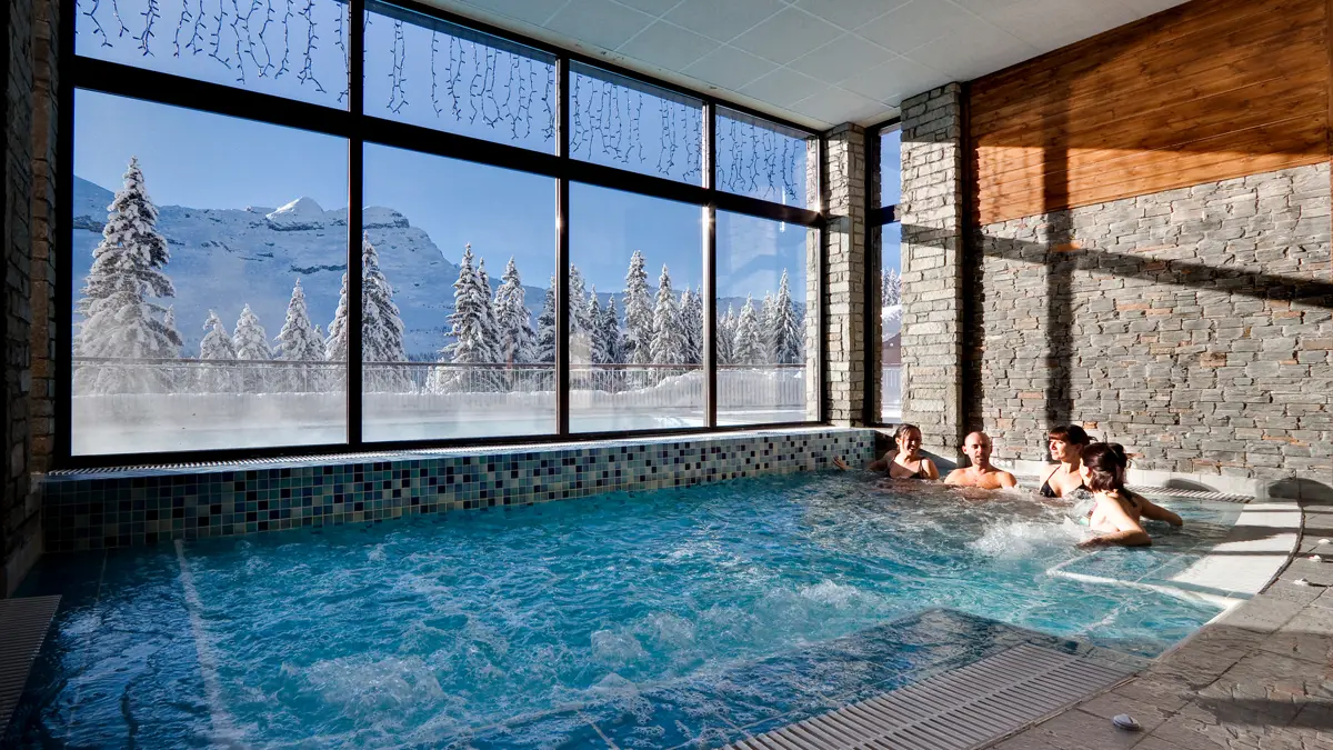Montsoleil Terrasses D'eos Apartments Flaine Wellness Area Whirlpool