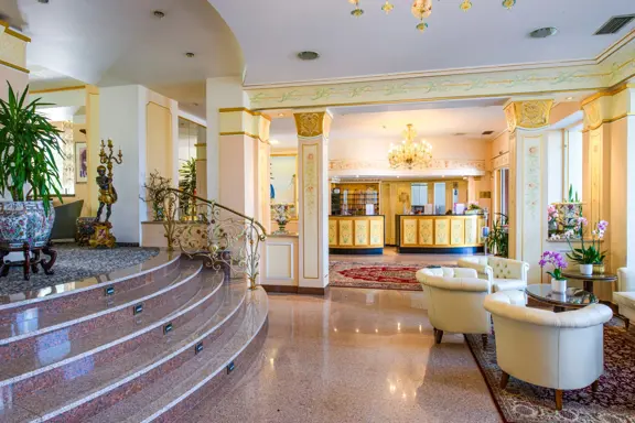 Hotel Astoria, Stresa, Lake Maggiore, Reception