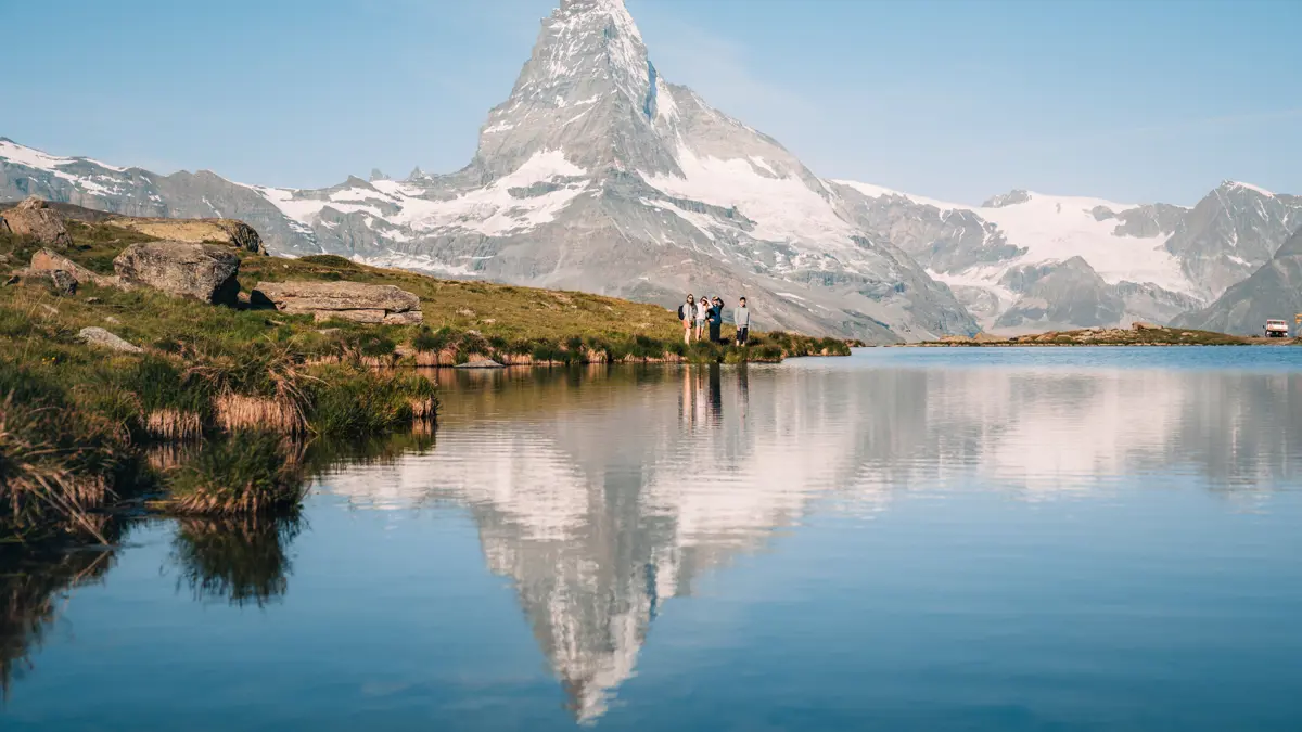 Zermatt Five Lake Hike Lake Stellisee