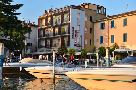 Hotel Ambra, Lake Iseo, Harbourside Location