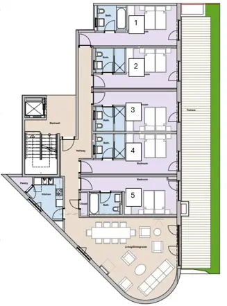 Chalet Albona Floor Plan Room Numbers