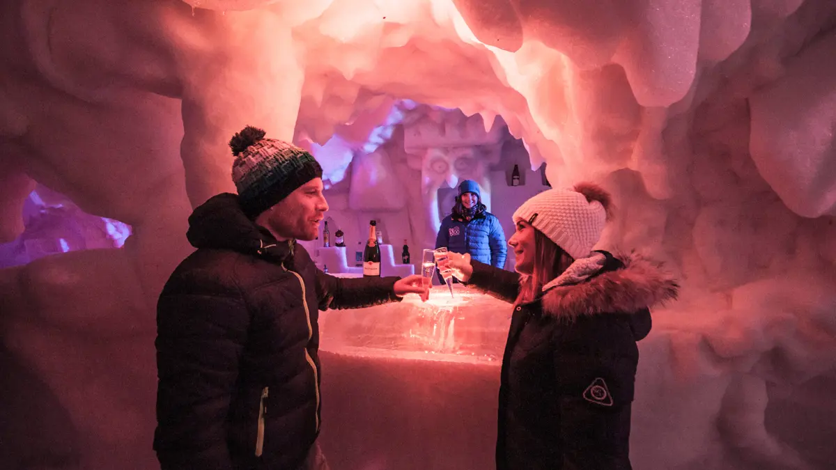 Avoriaz Portes Du Soleil Village Igloo Ice Bar Avoriaz 1800
