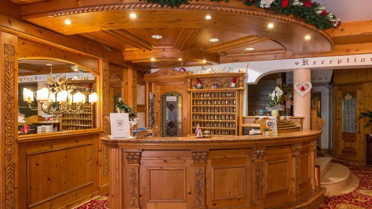 Inghams Italy Dolomites Pinzolo Hotel Bellavista Pinzolo Reception