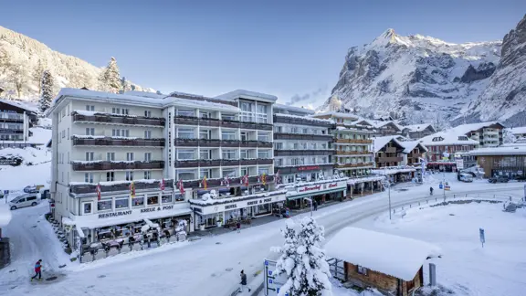 Hotel Kreuz And Post Grindelwald Exterior