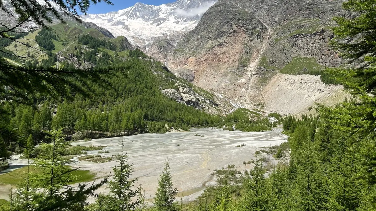 Saas Fee Chamois Trail Walk
