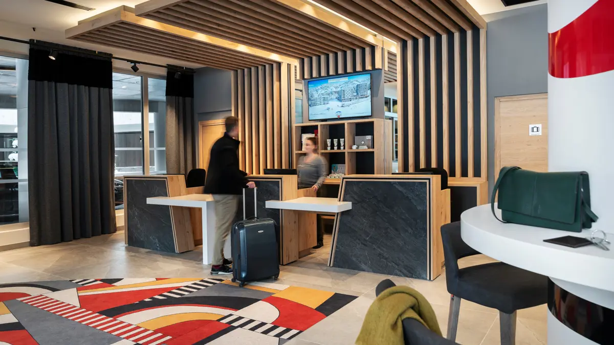 Hotel Alhena Flaine Reception