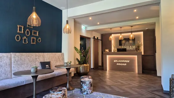 Austria, Hotel Dahoam Reception Desk