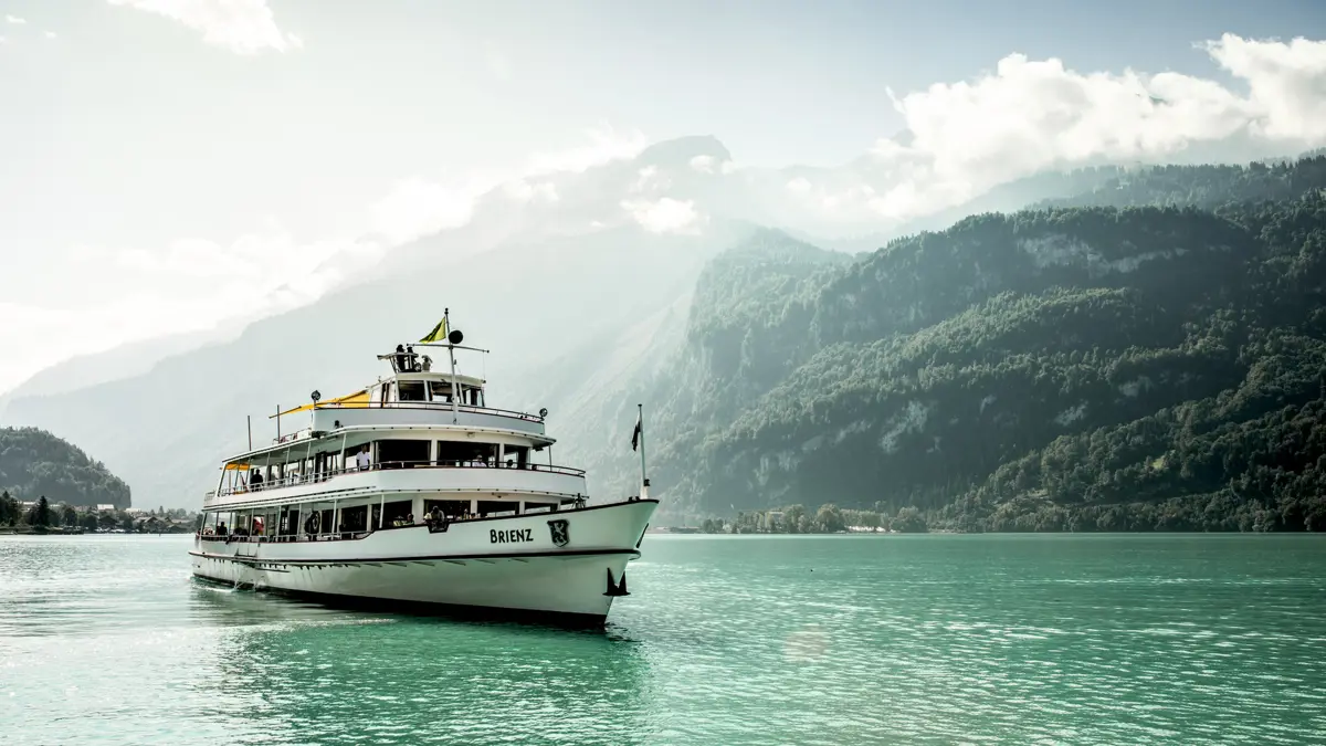Ship on Lake Brienz, Interlaken