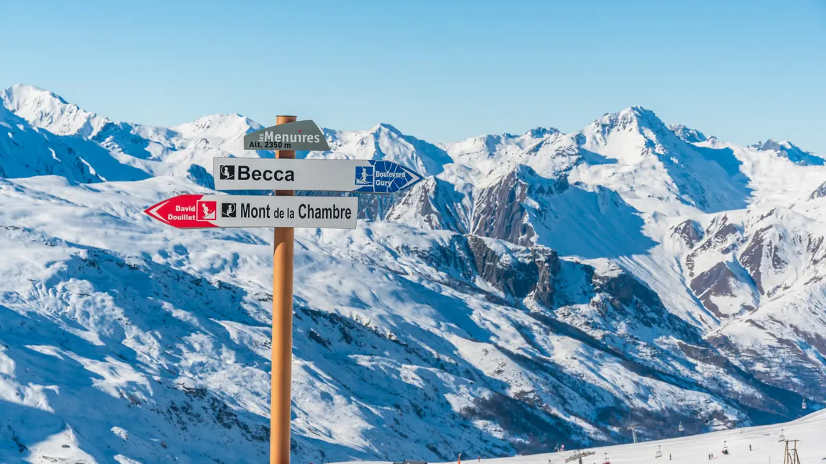 Les Menuires France Three Valleys Ski Area 7