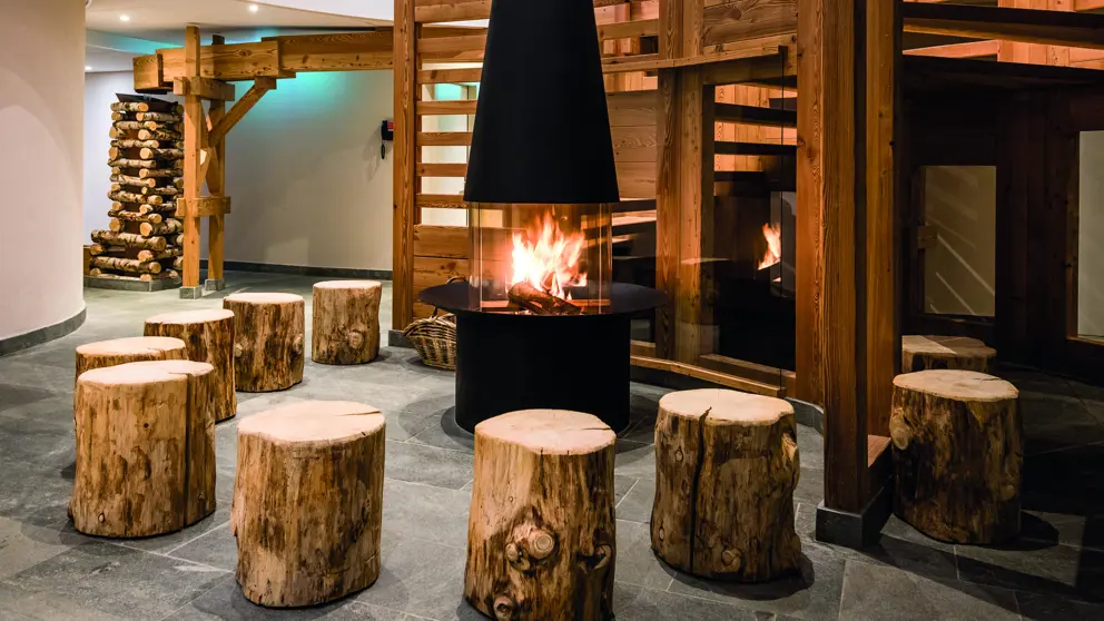 Hotel 4 Valleys Nendaz Fire Place [5]
