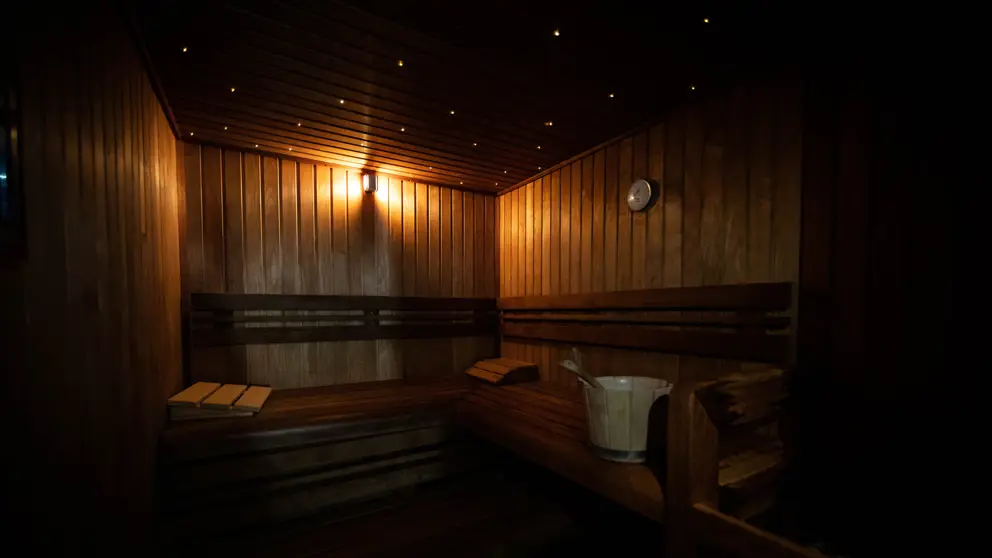 Hotel Avenue Lodge Val d'Isere wellness area sauna [6]