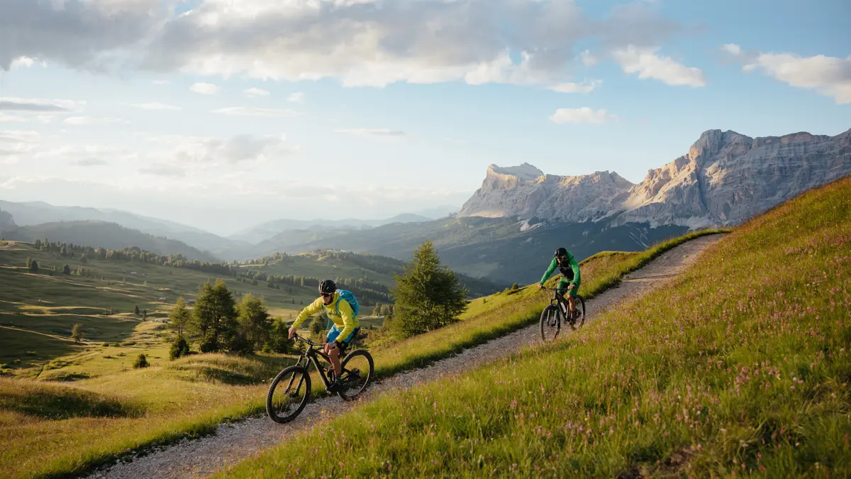 Mountain biking Corvara