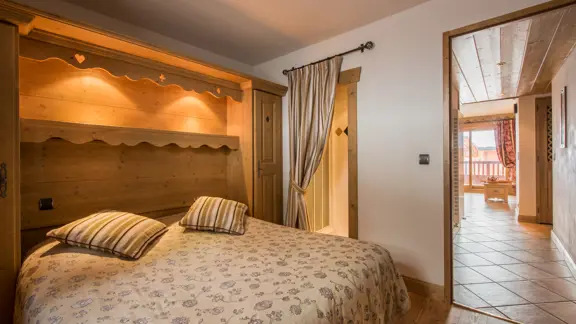 Typical apartment double bedroom 