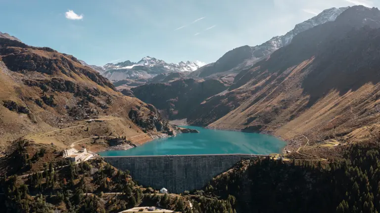 A scenic view of a landscape