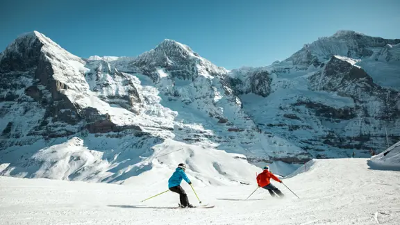 Wengen Switzerland Skiing