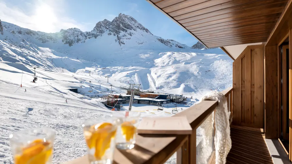 Residence YNYCIO Tignes Balcony View [3]