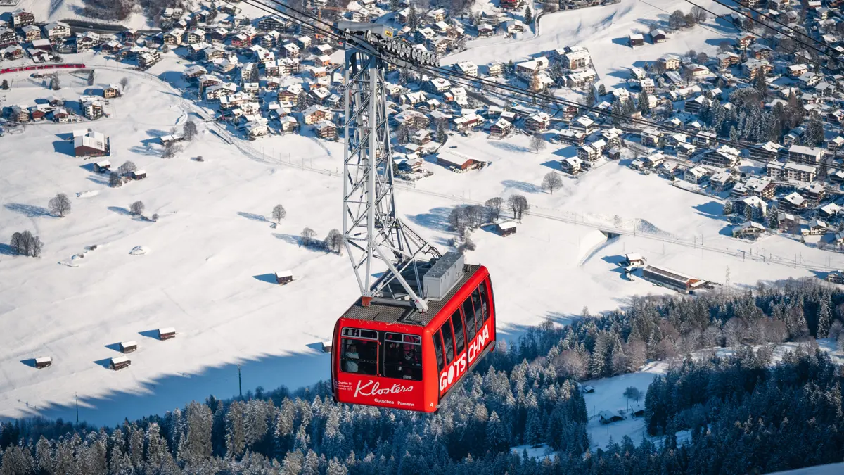 Gotschnabahn above Klosters