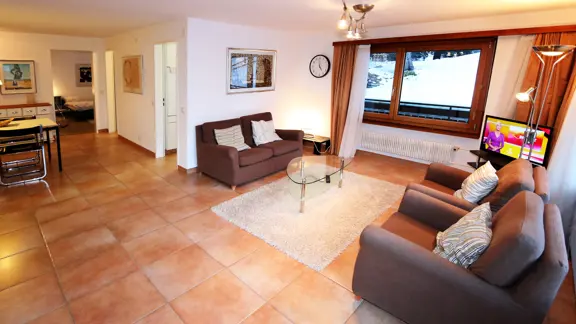 Typical apartment lounge