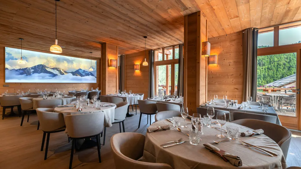Hotel Chalet Blanc Montgenevre Restaurant [5]