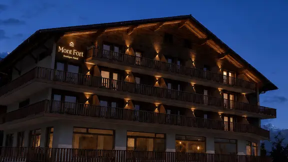 Mont Fort Boutique Hotel Nendaz Exterior (artist impression)