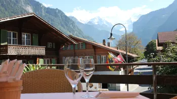 Hotel Baren Wilderswil Terrace
