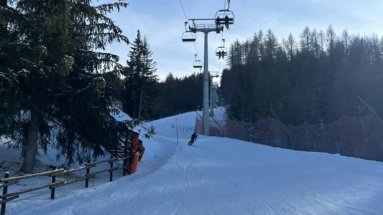 Chairlift runs
