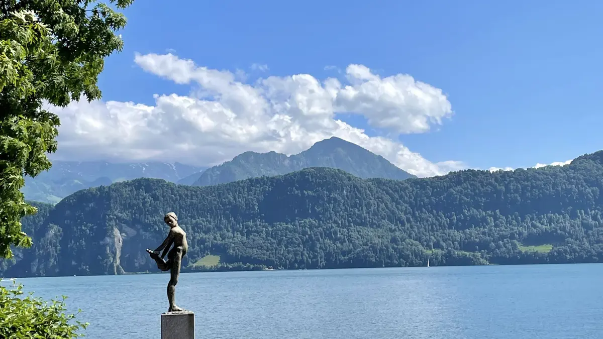 Weggis To Vitznau Walk Lucerne Weggis