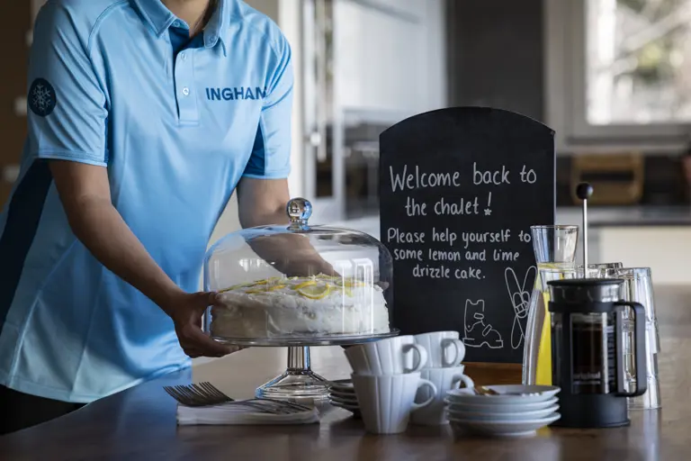 A scenic view of a landscape