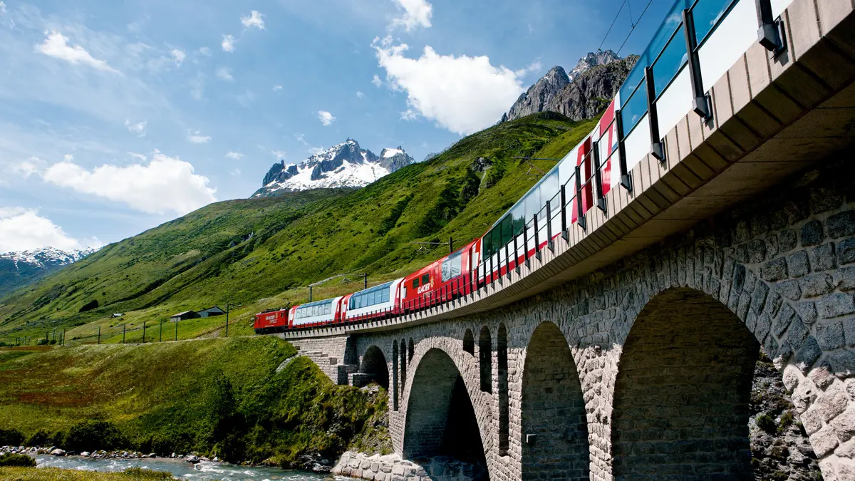 Realp glacier express