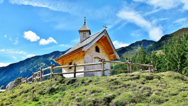 A scenic view of a landscape